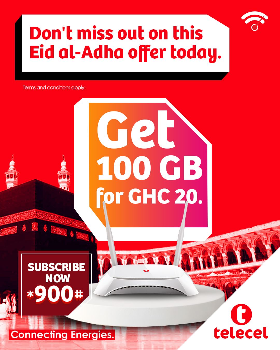 Telecel - Eid al-Adha blessings start with staying connected. Enjoy ...