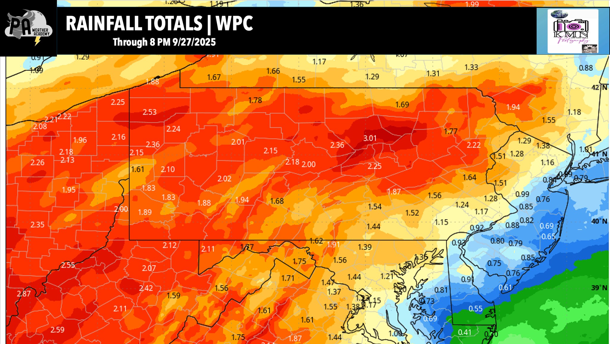 PA - MUCH NEEDED RAINFALL ON THE WAY 🌧 Here it comes, finally! Much ...