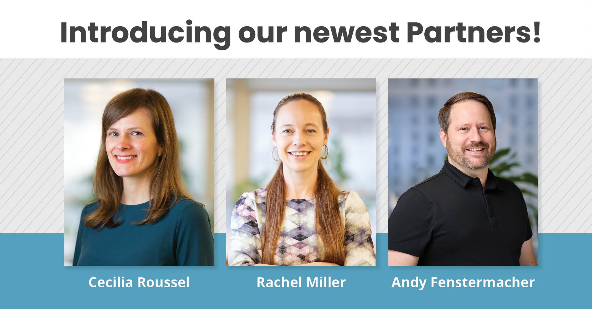 MAKERS - We are incredibly proud to announce three new Partners: Rachel ...