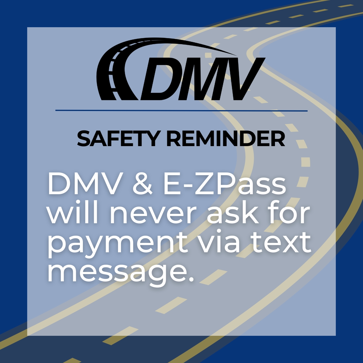 🚨SCAM ALERT 🚨 Think before you click or scan anything! DMV & E