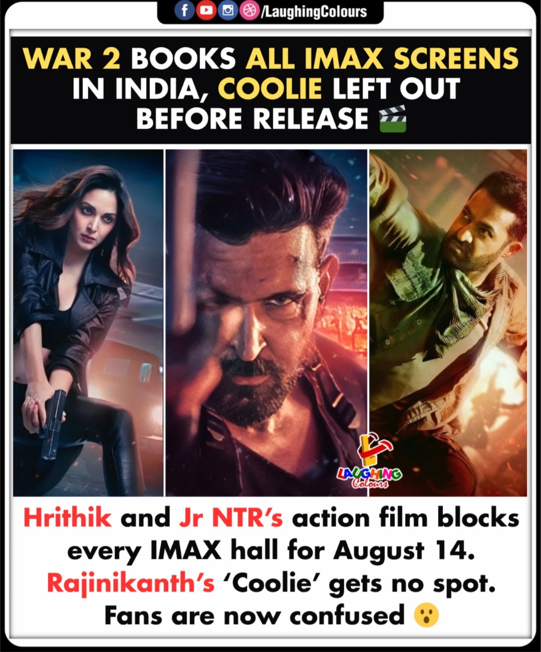 IMAX Clash Before Release 🎬... - Laughing Colours | Facebook