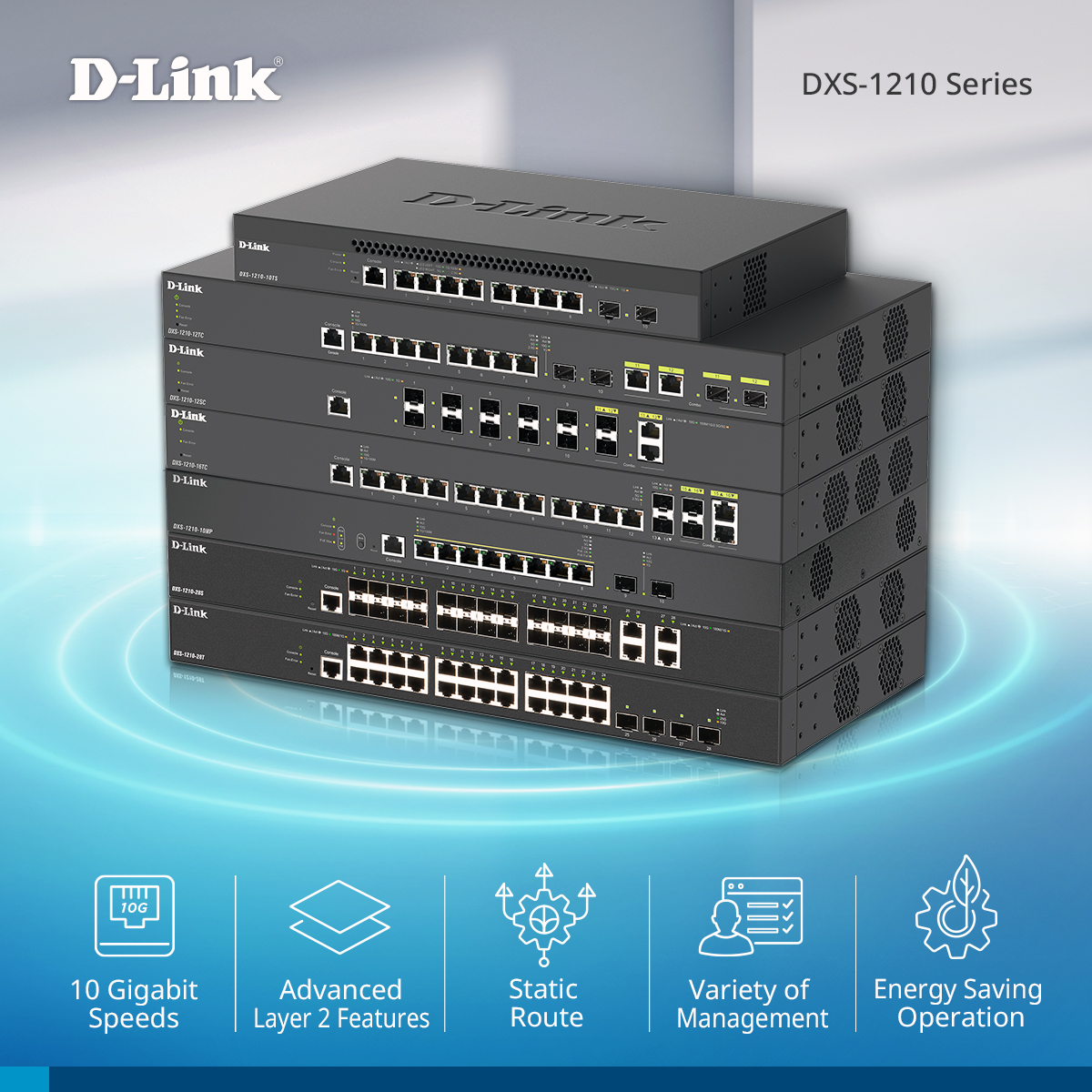 D-Link - Powerful 10G connectivity for a network you can trust! The D ...