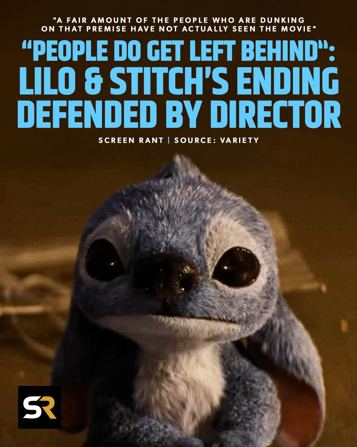 Screen Rant - #LiloAndStitch’s director responds to... | Facebook