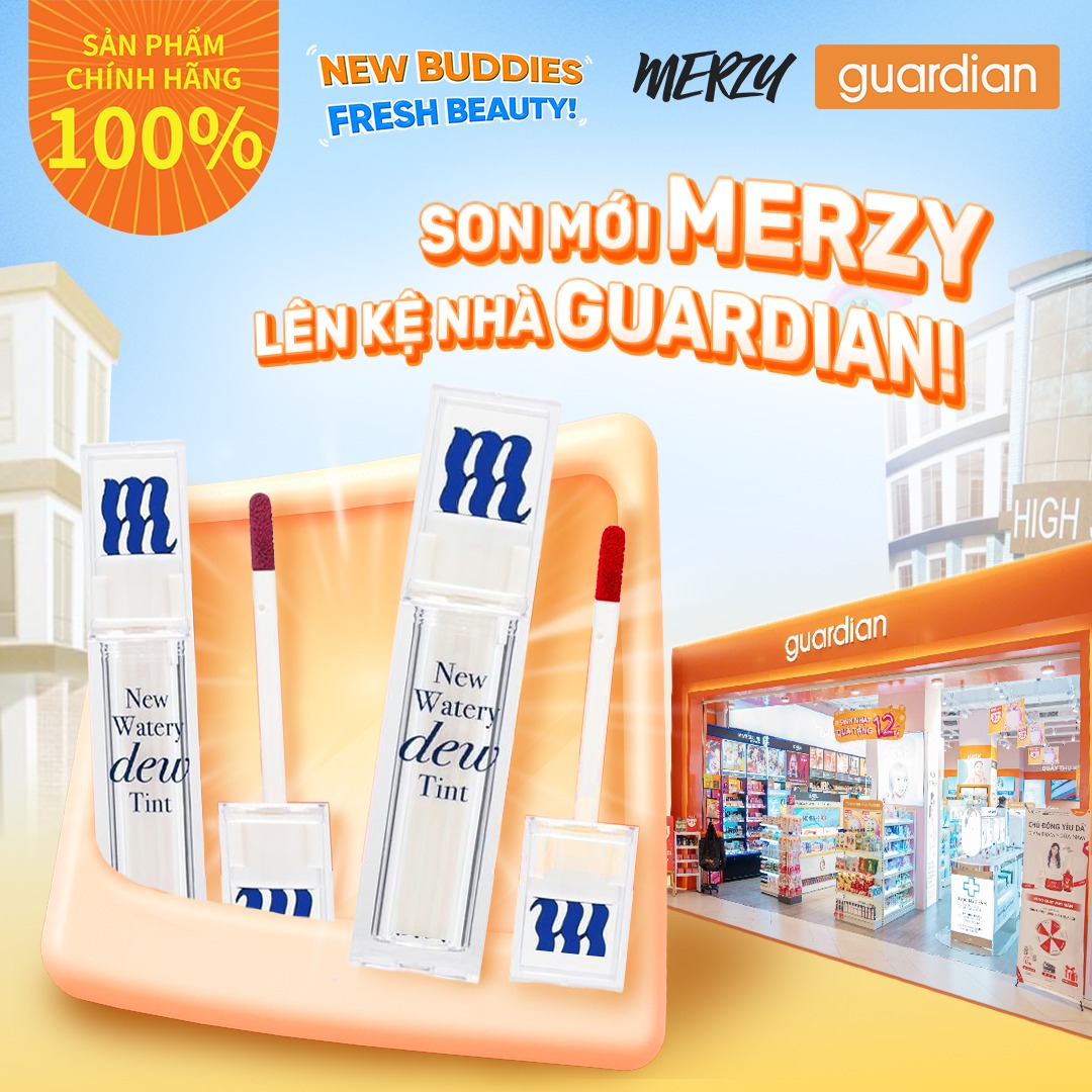 𝐌𝐞𝐫𝐳𝐲 🧡 𝐆𝐮𝐚𝐫𝐝𝐢𝐚𝐧 SON MỚI MERZY... - Guardian Health & Beauty | Facebook