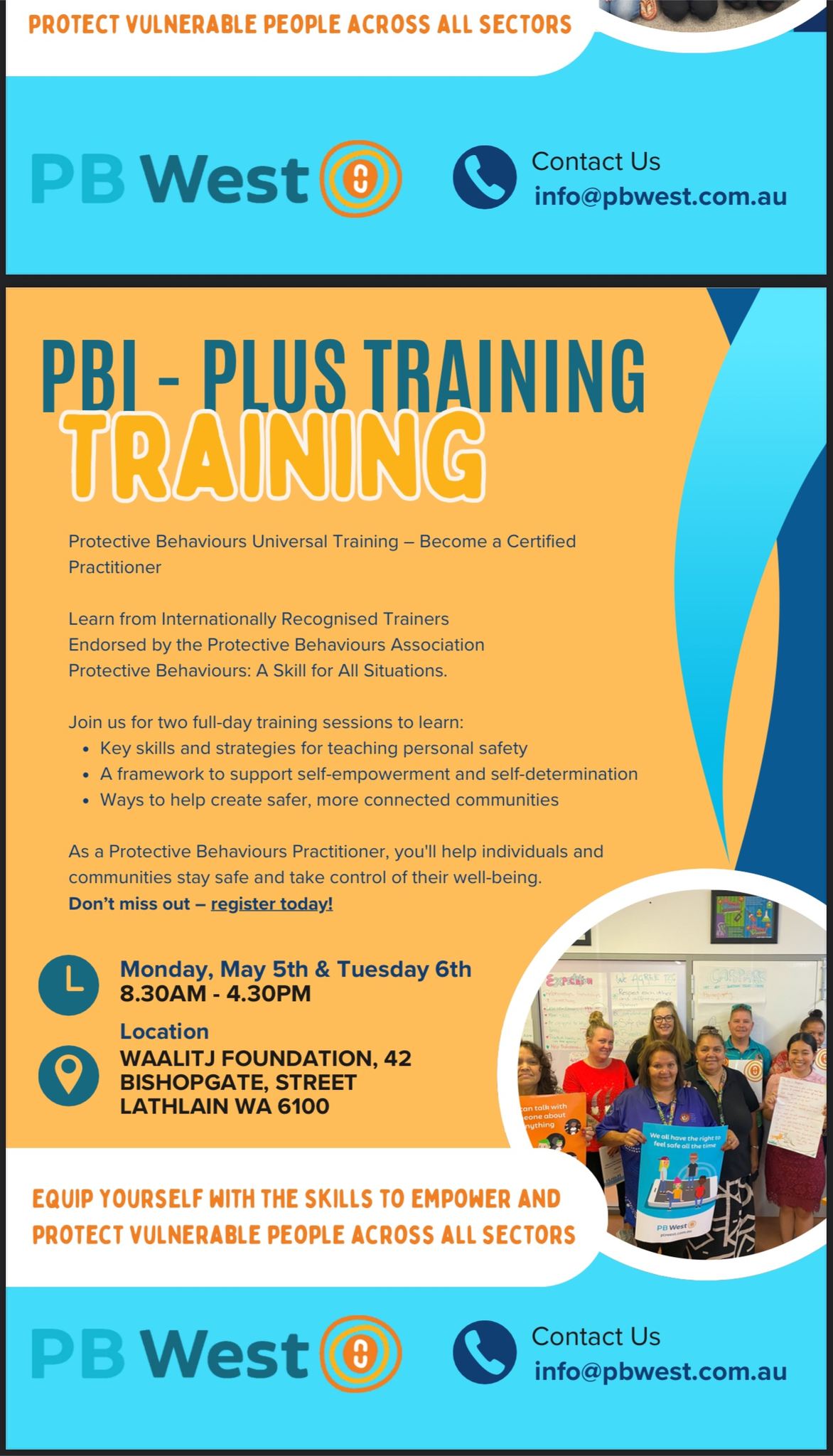 PB WEST Protective Behaviours Training | Fremantle WA