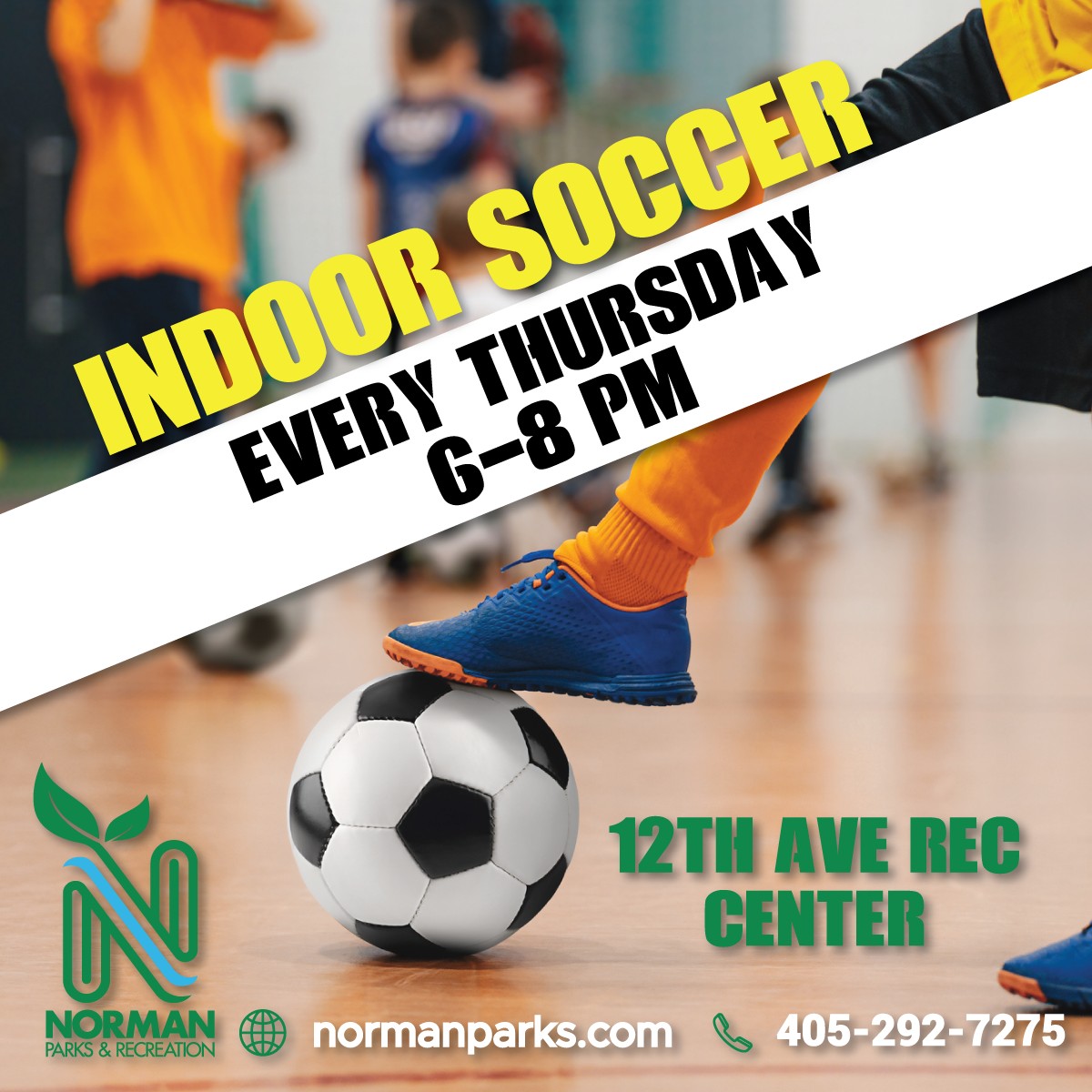 ⚽ Every Thursday at 12th Ave... - Norman Parks and Recreation | Facebook