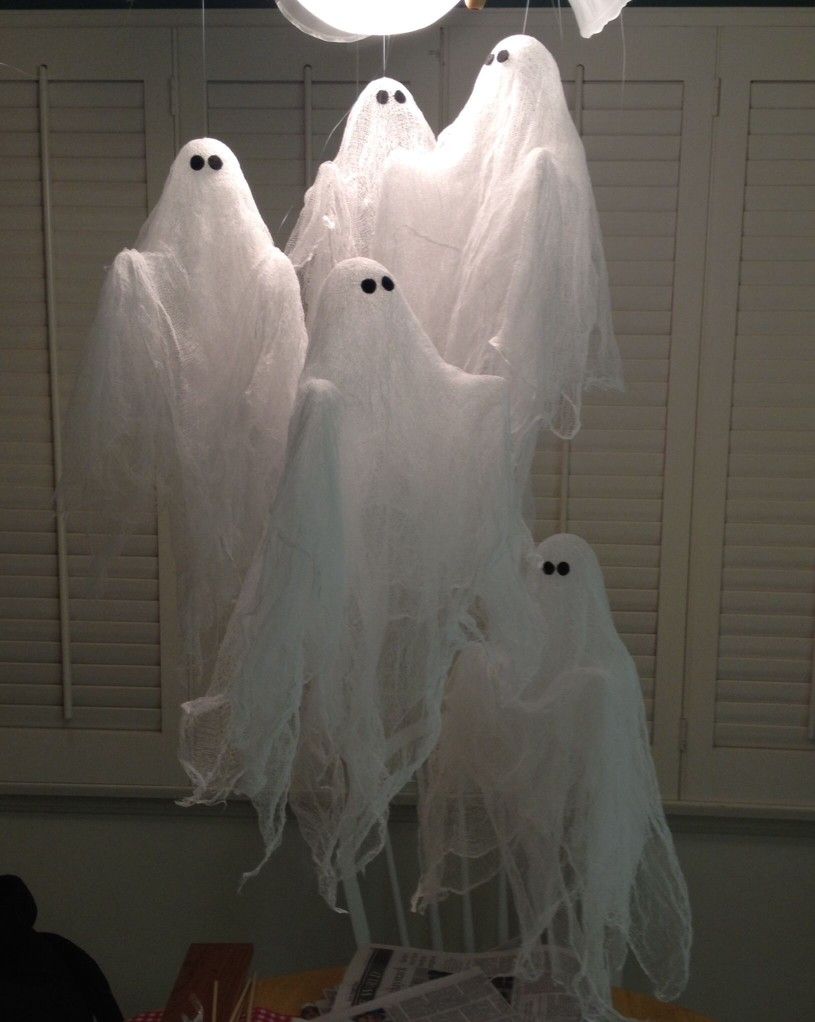 Creativity - Hanging Floating Ghosts Hang them high and watch them ...