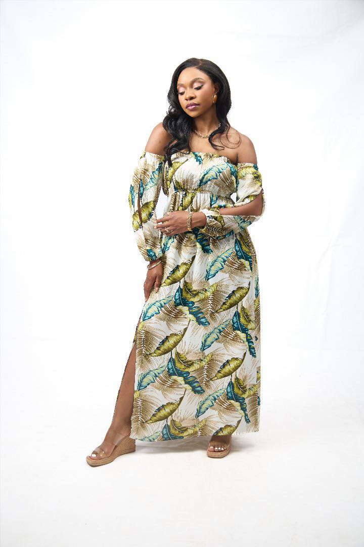 chinese dress ladies Mesh See Through Maxi Dress