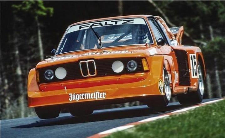 1978 BMW 320i Group 5 racing car with Jagermeister livery
