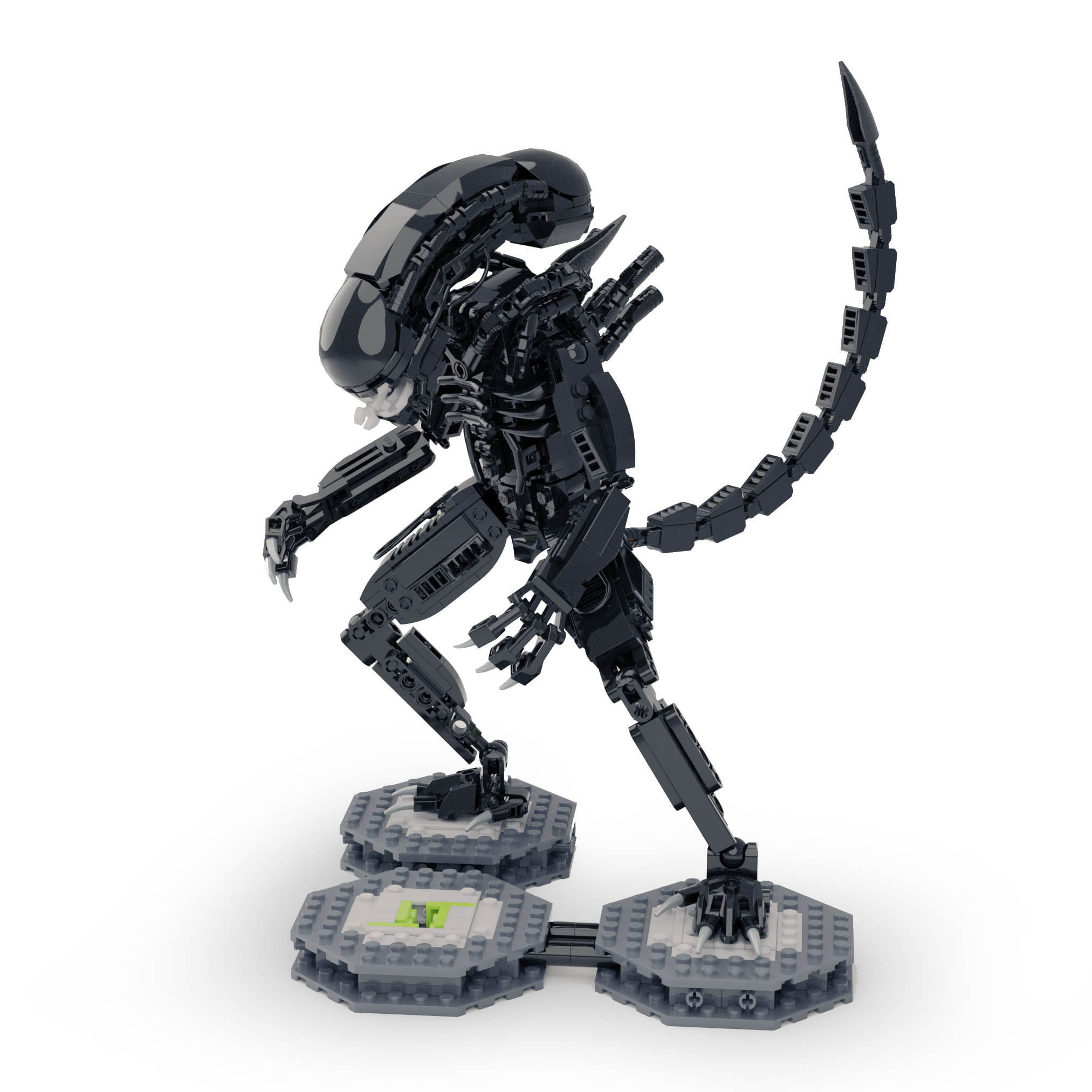 LEGO Xenomorph Mantis Battle Built by hachiroku92 https://tinyurl 