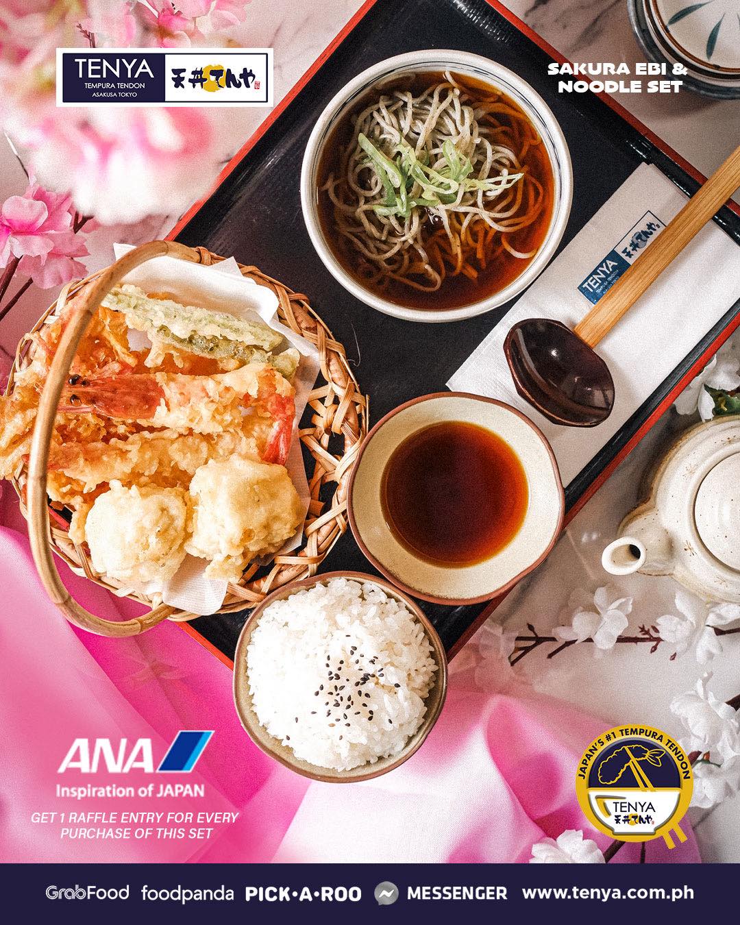 Tenya - Your next meal might just take you places! Order the Sakura Ebi ...