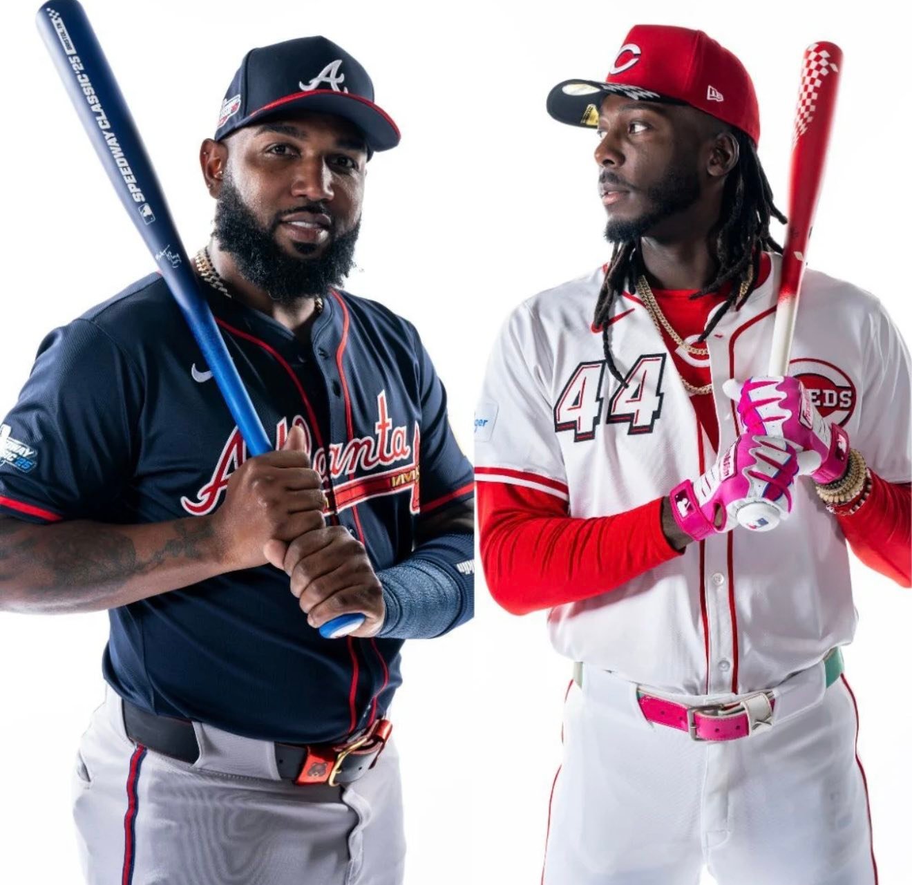 Where to watch the MLB Speedway Classic, Atlanta Braves vs. Cincinnati Reds, today for free