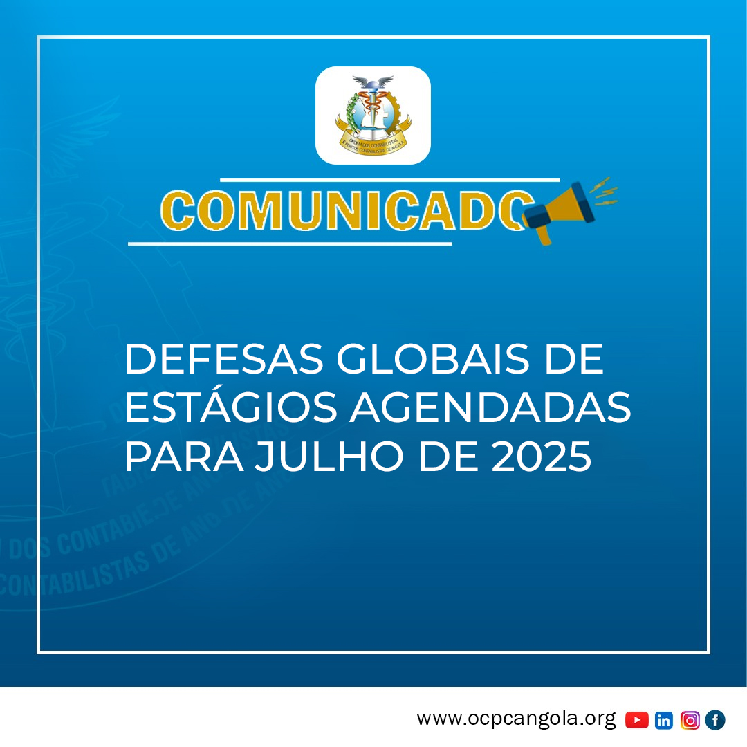 Caro Estagiário, A Comissão de Estágio informa que estão agendadas para ...