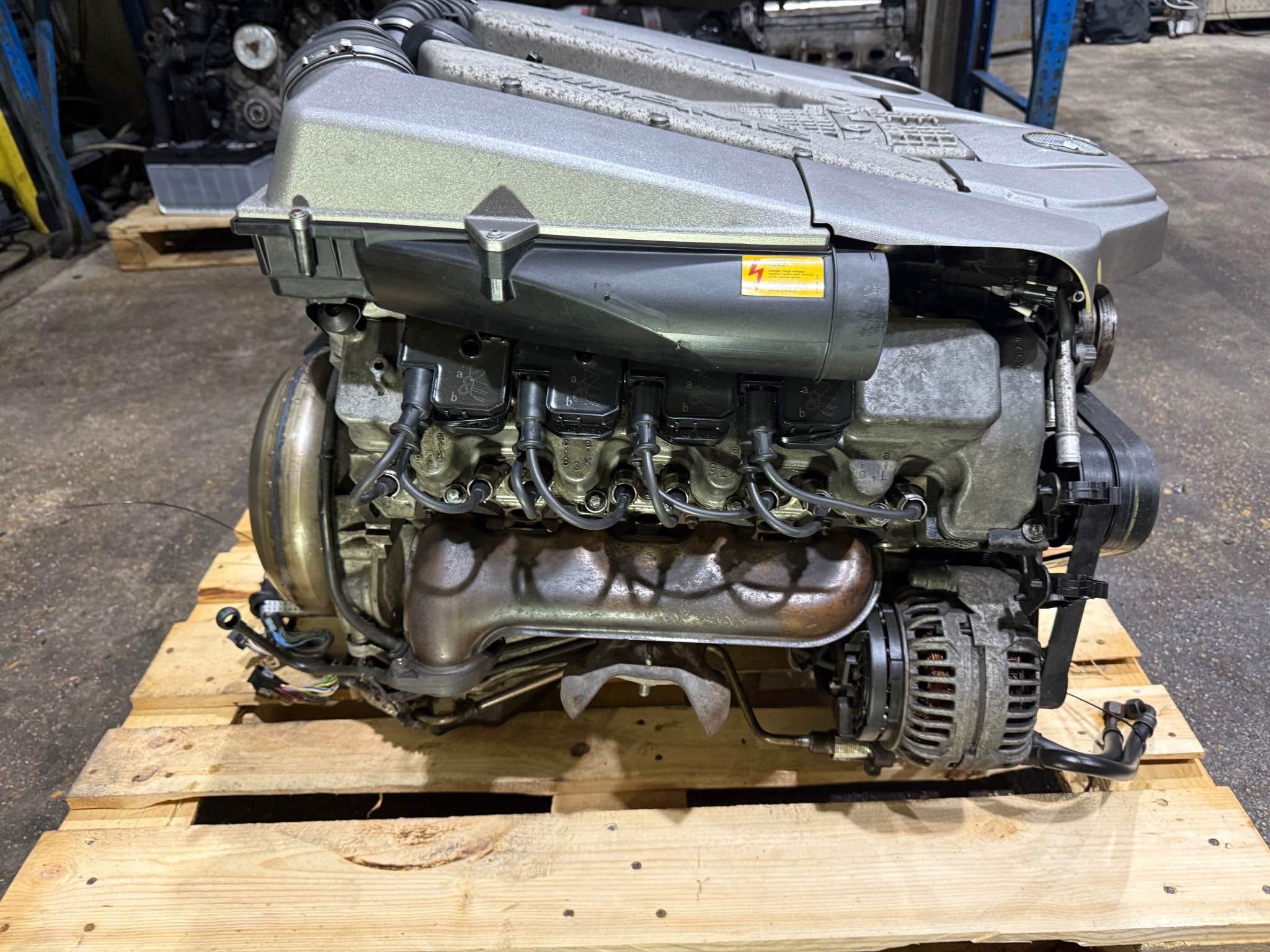Mercedes SL55 V8 ENGINE [hidden information] AMG M113K Engine R230 SL ...