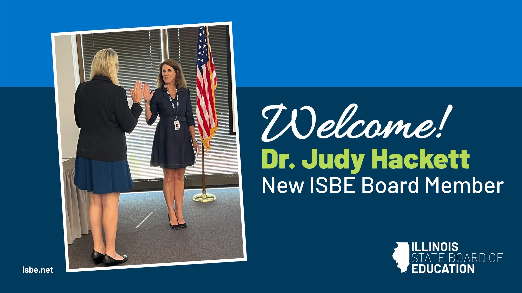 Illinois - Congratulations to Dr. Judy Hackett, who was officially ...
