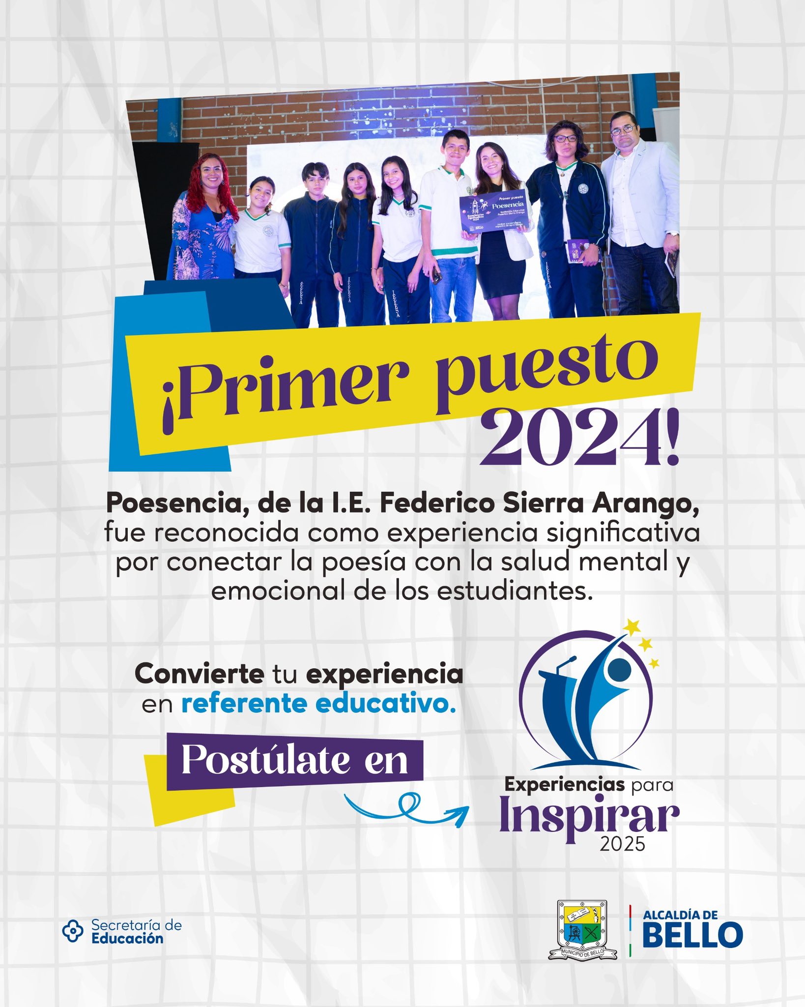 🚀 ¡Experiencias para... - Secretaría de Educación Bello | Facebook