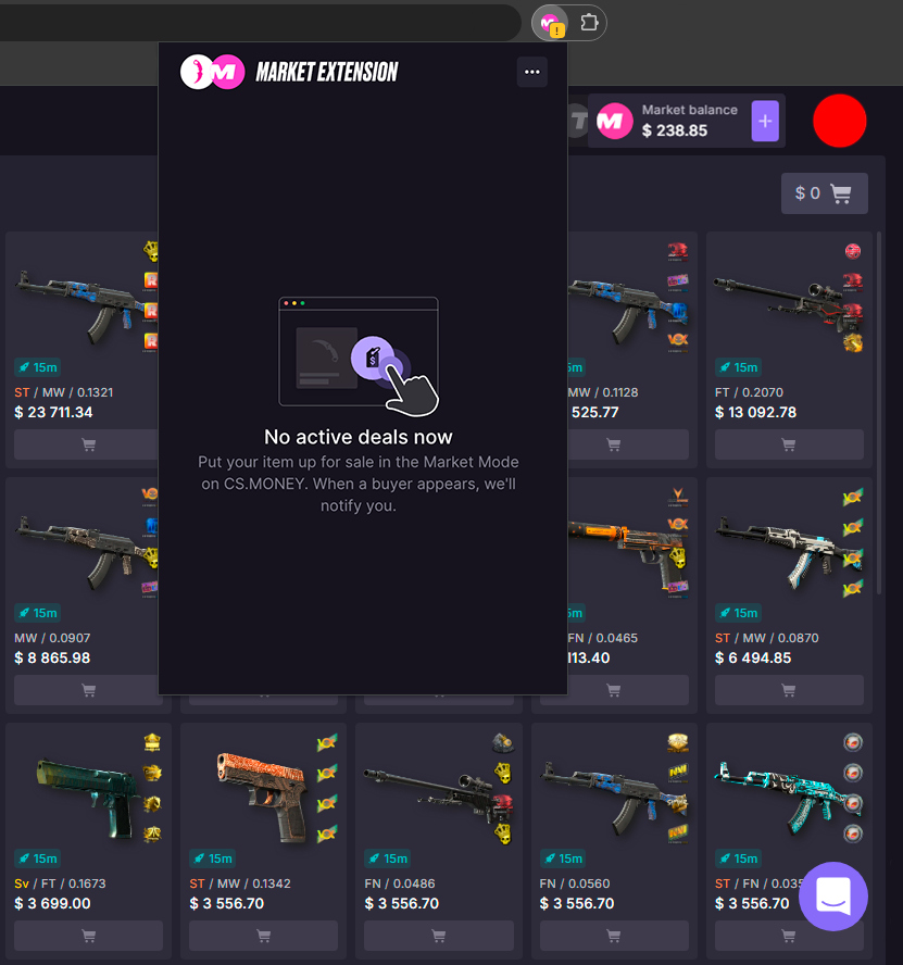 😎 CSMONEY Browser Extension... - Cs.money CS:GO Trading Bot | Facebook