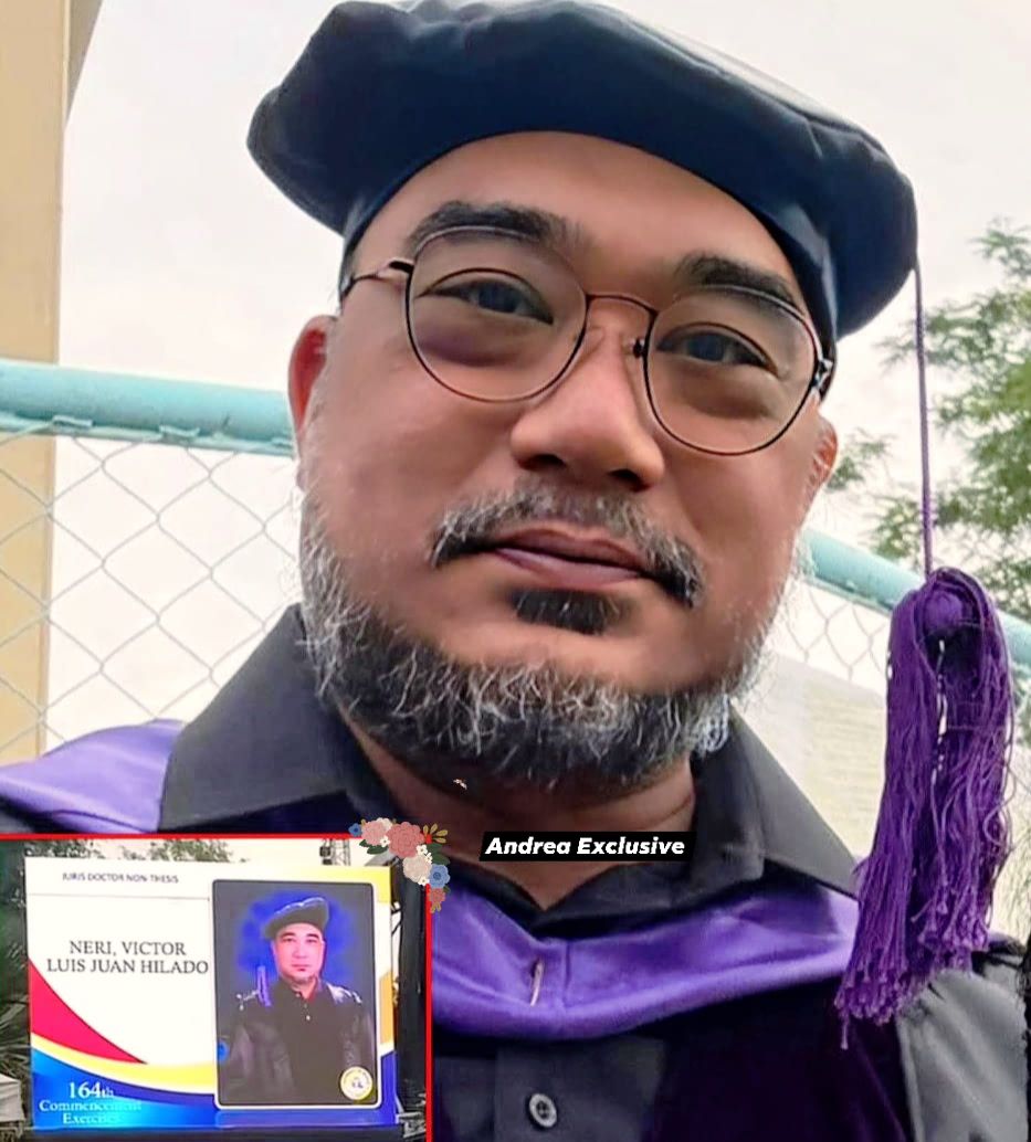 Andrea - LOOK: Veteran Actor Victor Neri graduated at the age of 49 ...