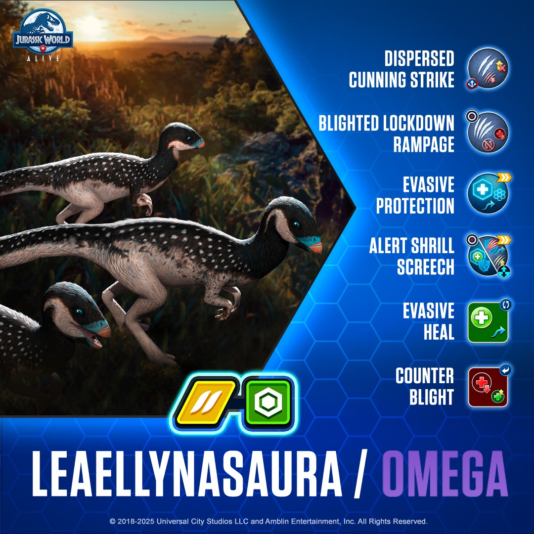 🚨 A new dinosaur has been... - Jurassic World Alive | Facebook