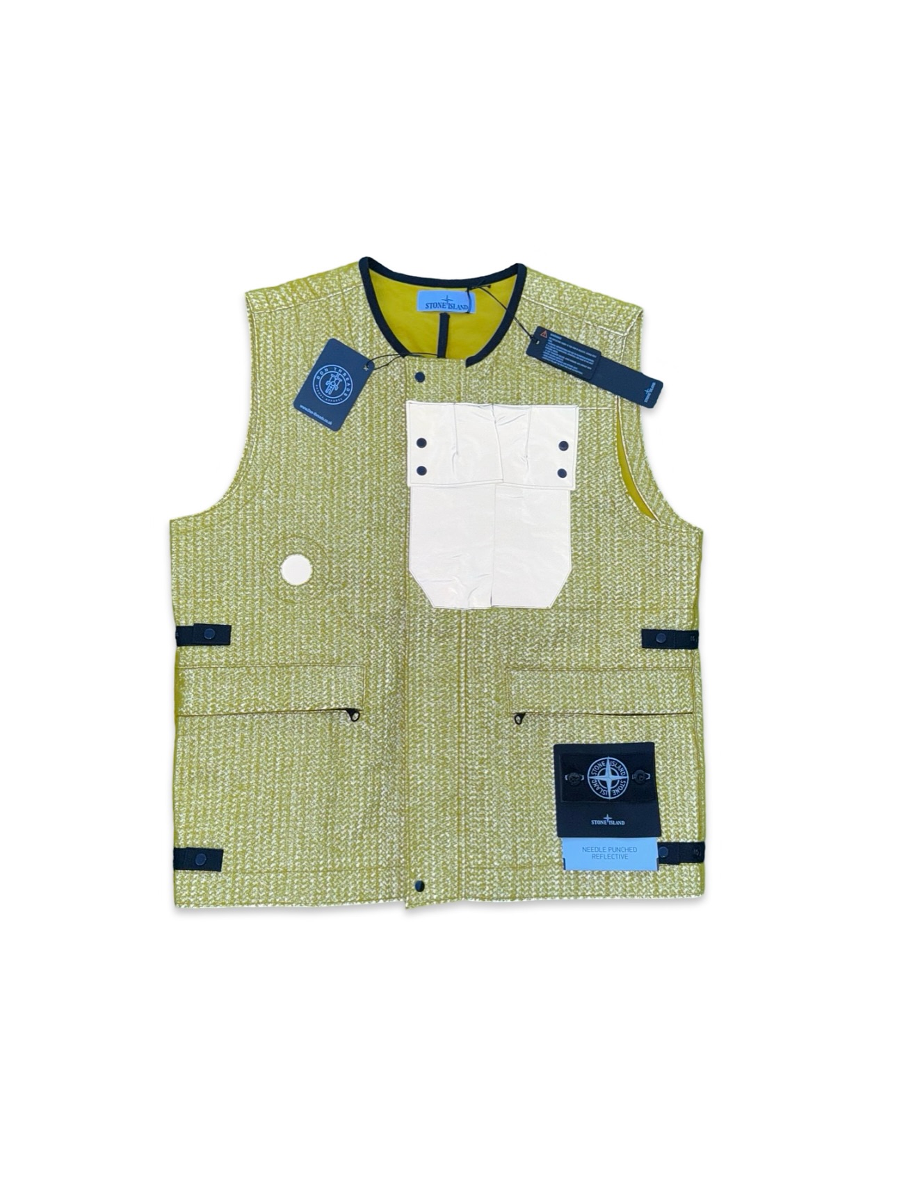 Stone Island Needle Punched Reflective Vest Our price £380