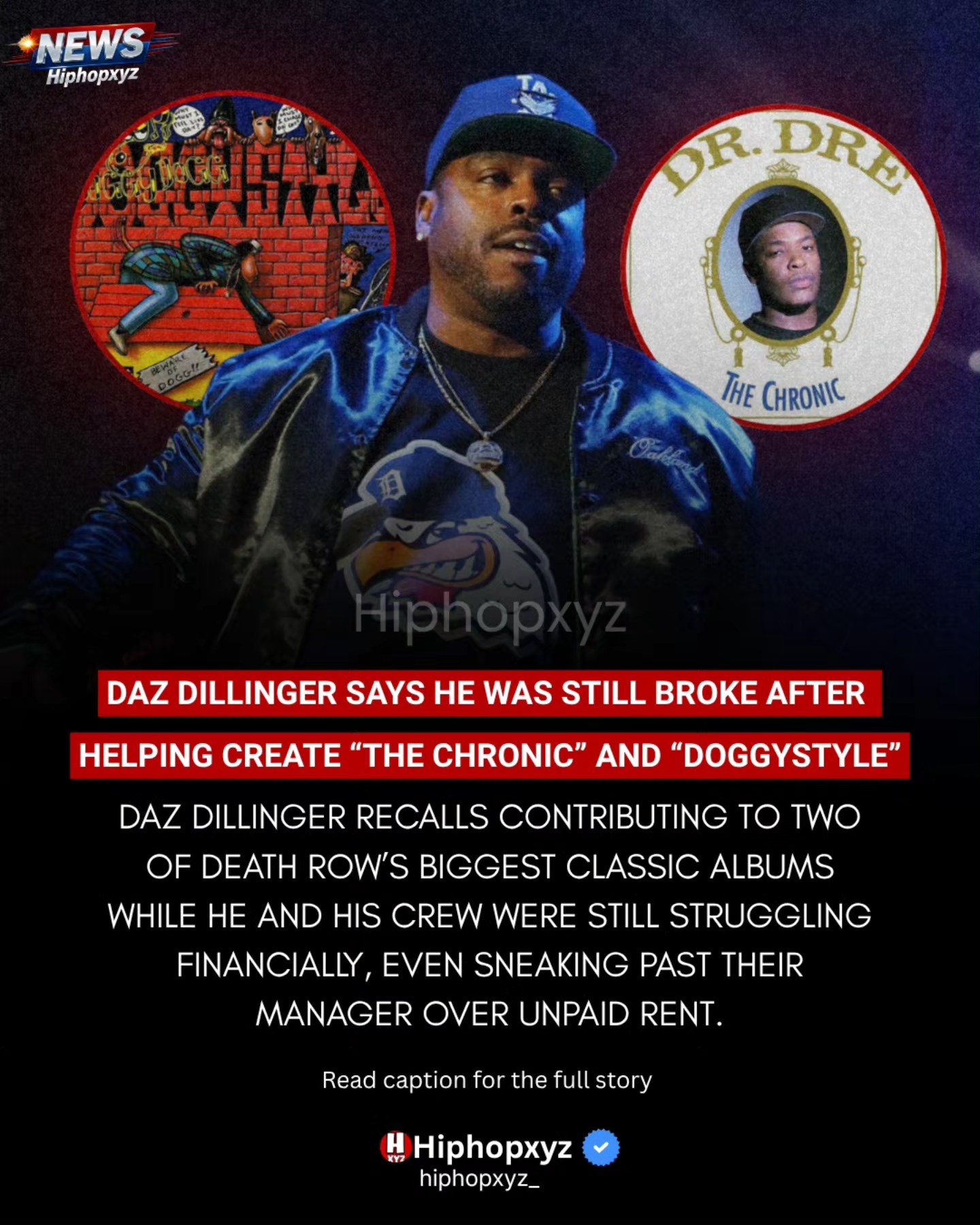 Daz Dillinger is looking back at a period when some of Death Row