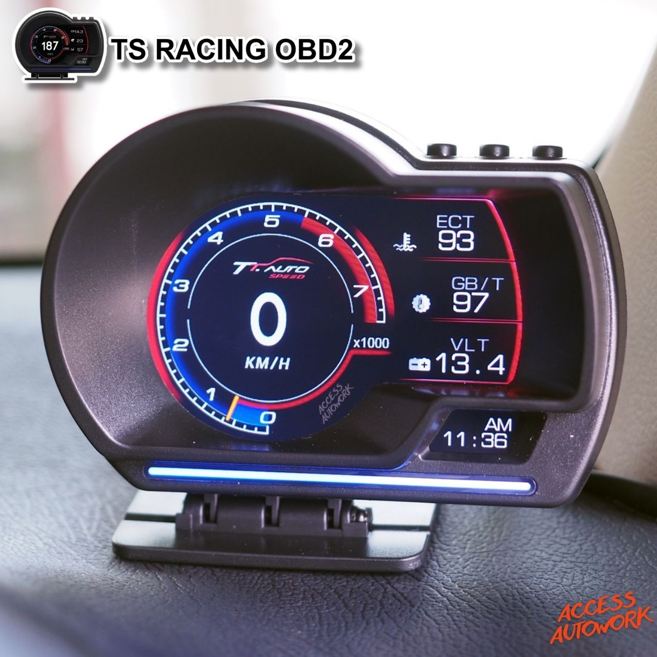 สมาร์ทเกจ TS-Racing OBD2 V2. รุ่นใหม่ ไวขึ้น สมูทขึ้น - ติดตั้งใน ...