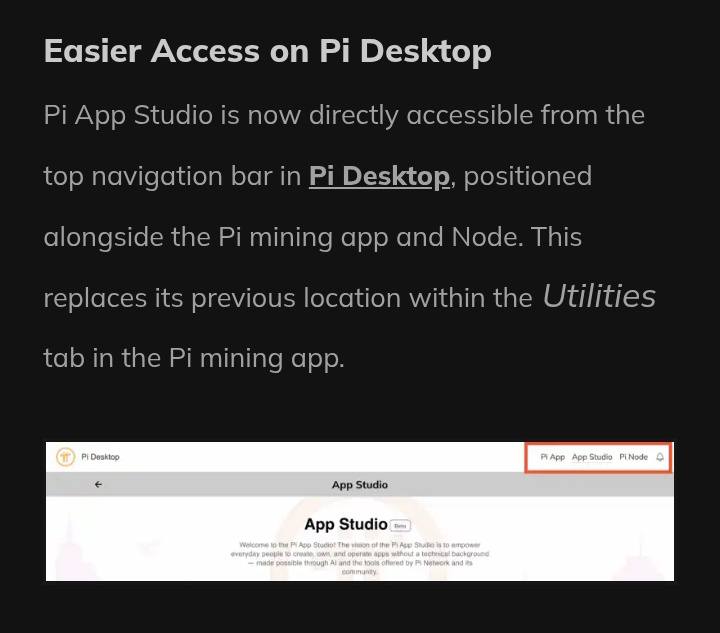 Universe of Pi - 🚨 Pi App Studio just got easier to use... | Facebook