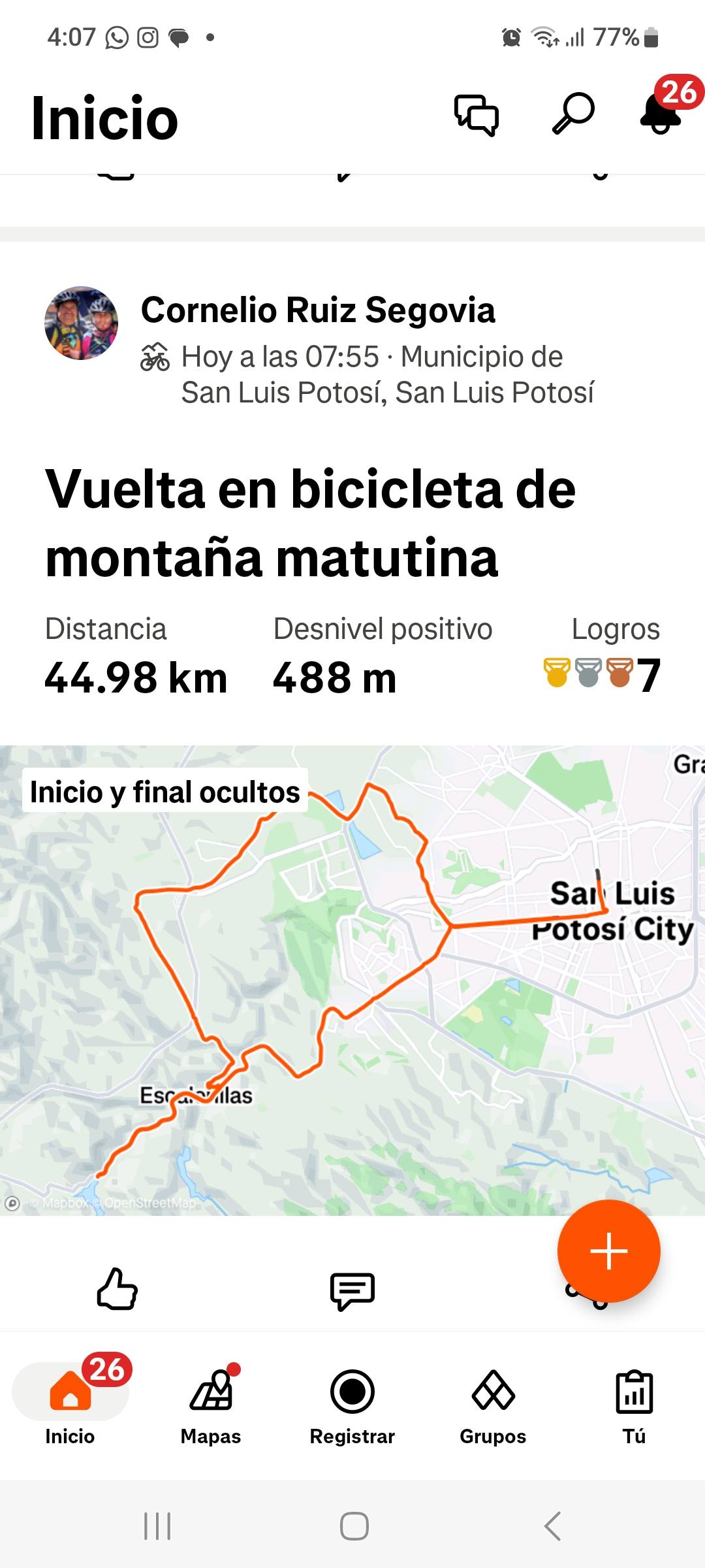 La de hoy ,