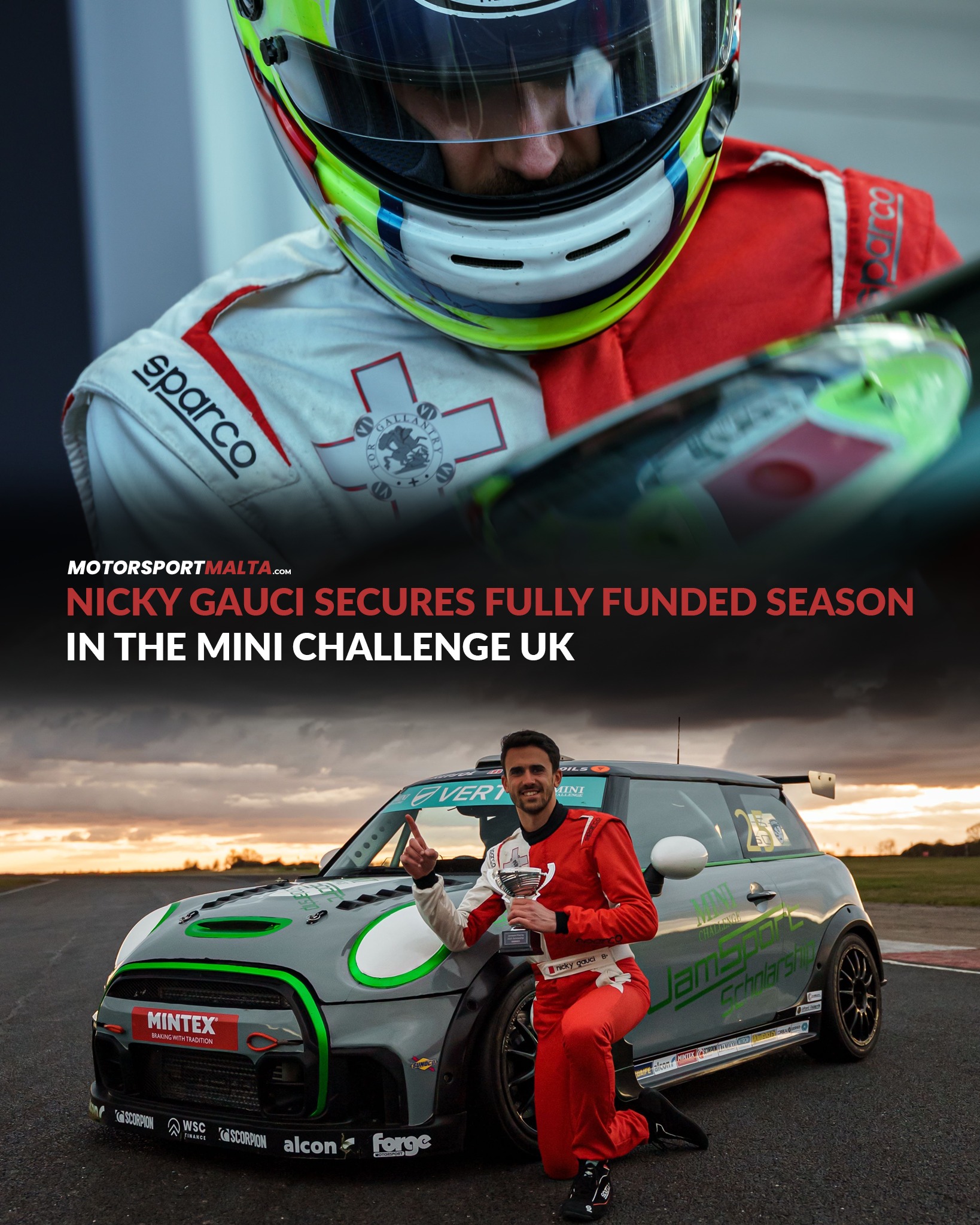 Motorsport - Maltese racing driver Nicky Gauci is celebrating a major ...