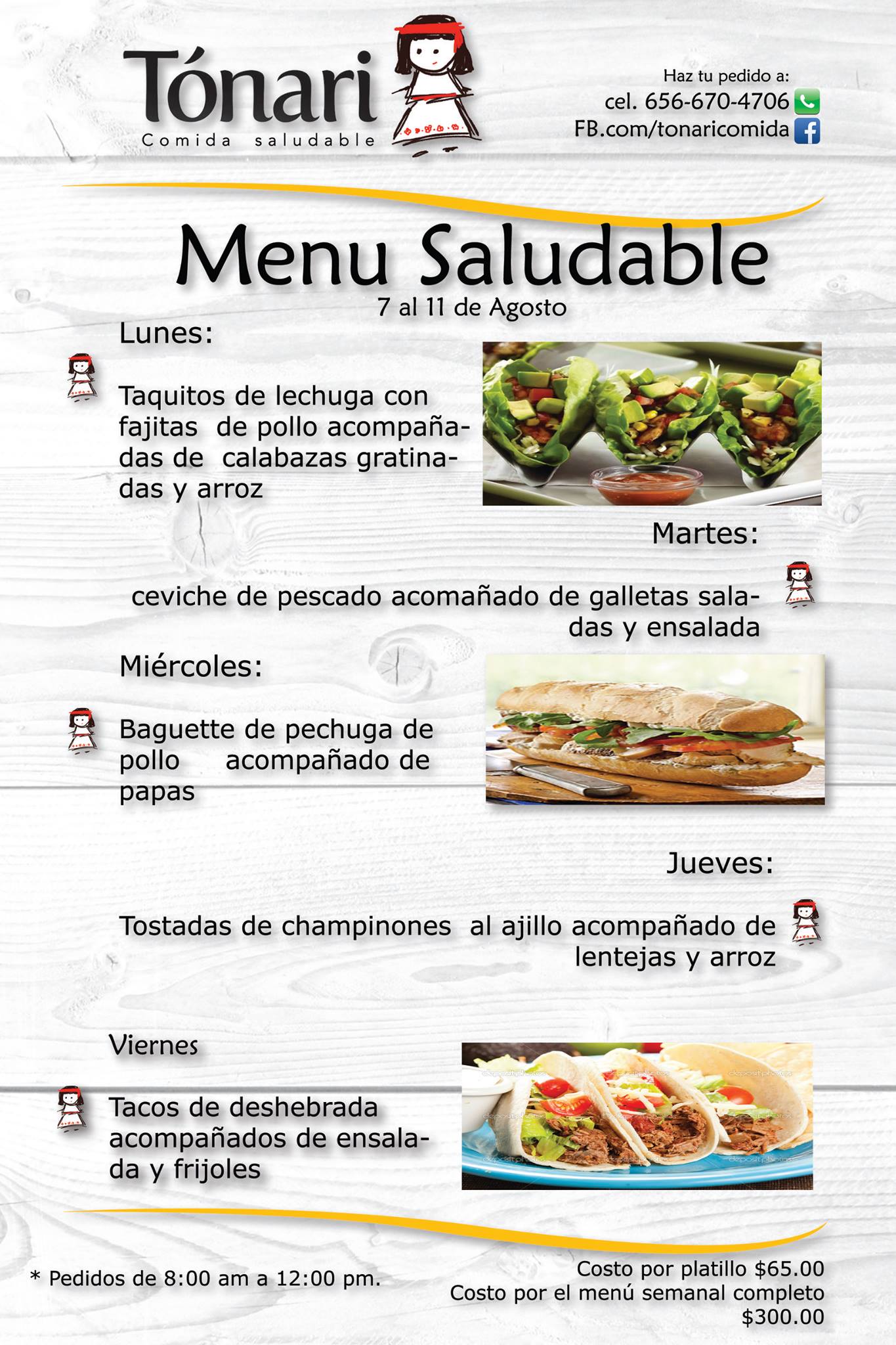 Menú semanal del 7... - Tonari Comida Saludable a Domicilio | Facebook