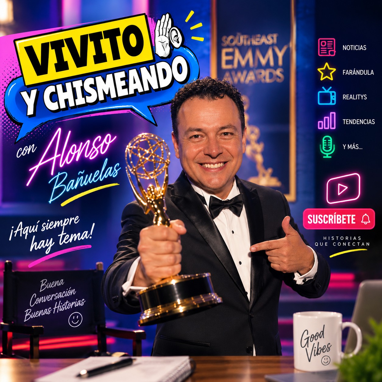 🔥😱 ¡“NO LA... - Vivito y Chismeando con Alonso Bañuelas | Facebook