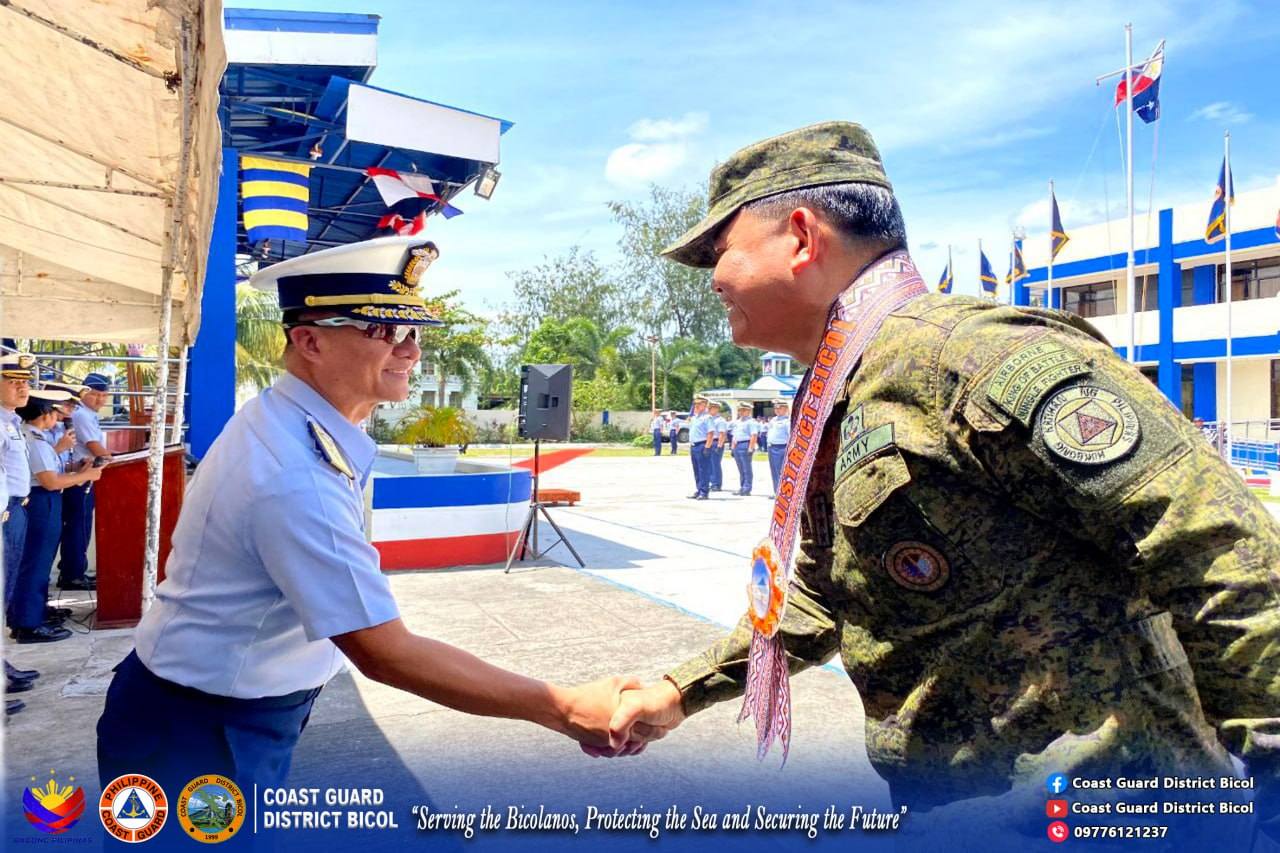 LTGEN CERILO CAL BALAORO JR... - Coast Guard District Bicol | Facebook