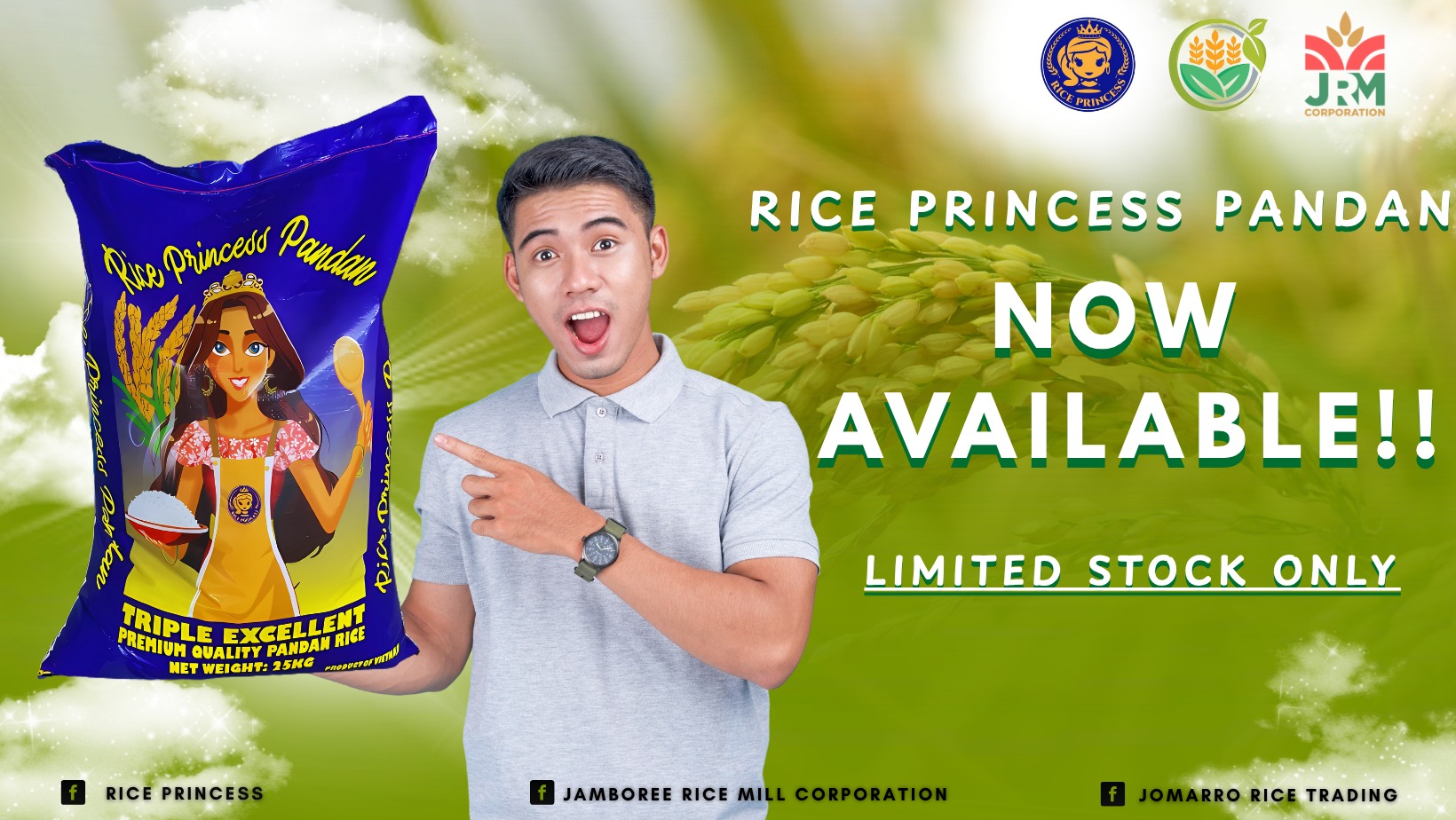 Jomarro - 🌾 GOOD NEWS RICE LOVERS! 🌾 Ang paborito ninyong Rice Princess ...