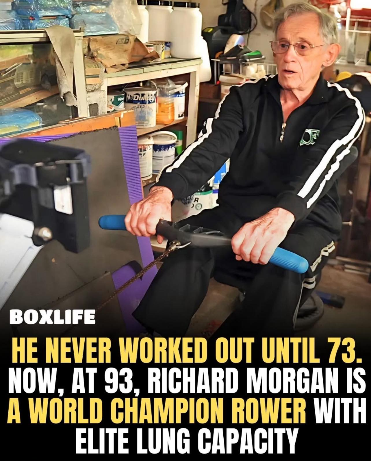 Gym - Richard Morgan didn’t row until 73. At 93, he’s a 4x world champ ...