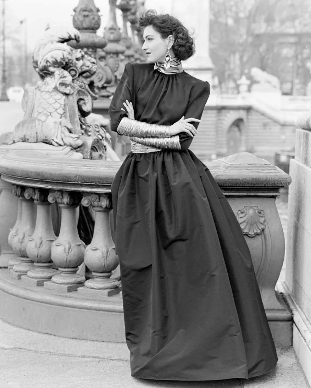 Fashion History } Valentino Garavani, 1980s.