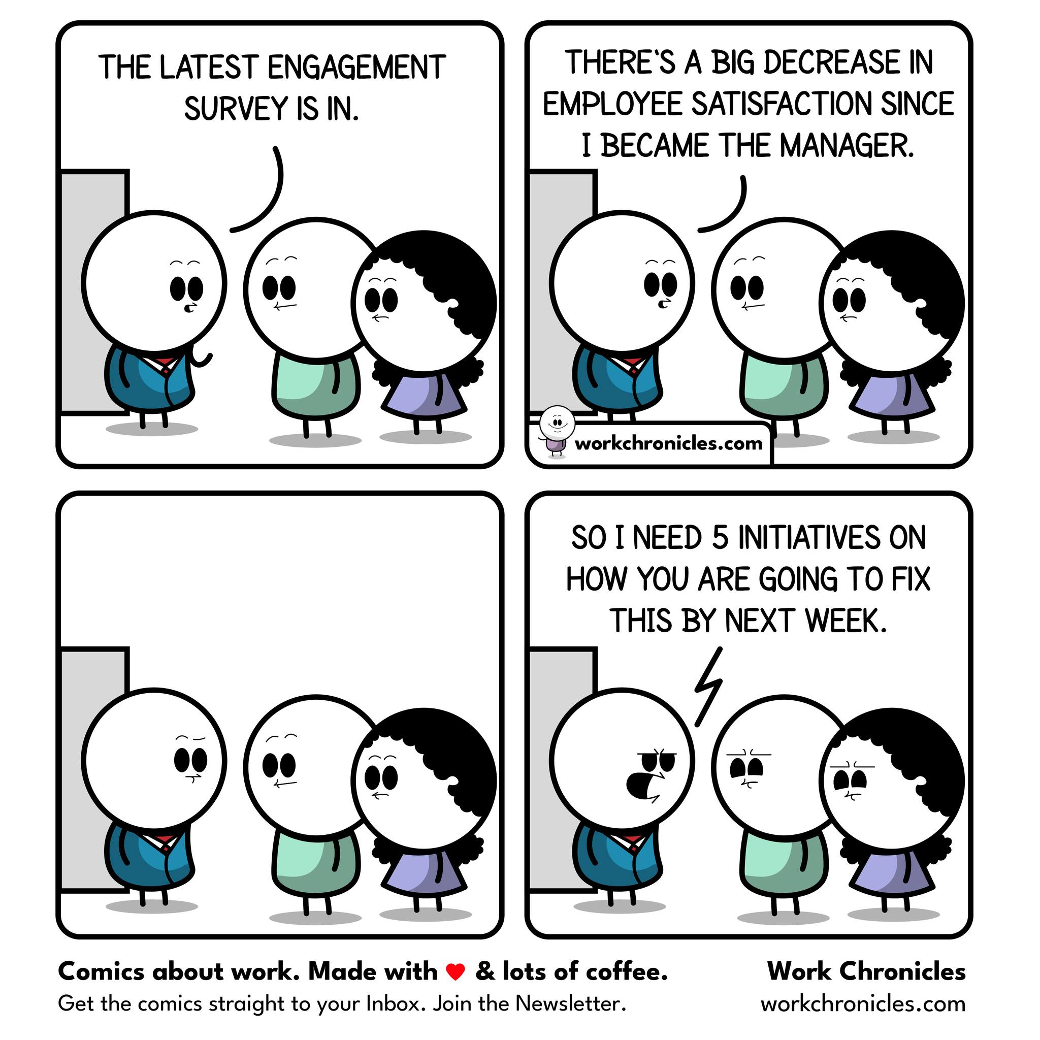 Work - (comic) Employee Satisfaction | Facebook