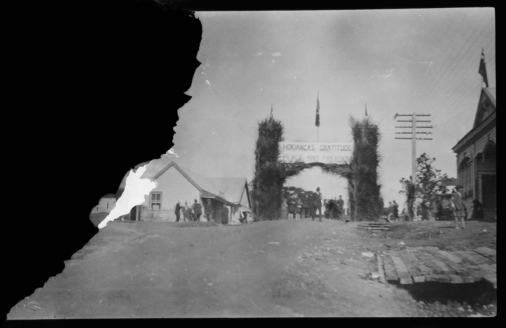 Timespanner - Scenes from peace celebrations at Rawene, 1919. Charles ...