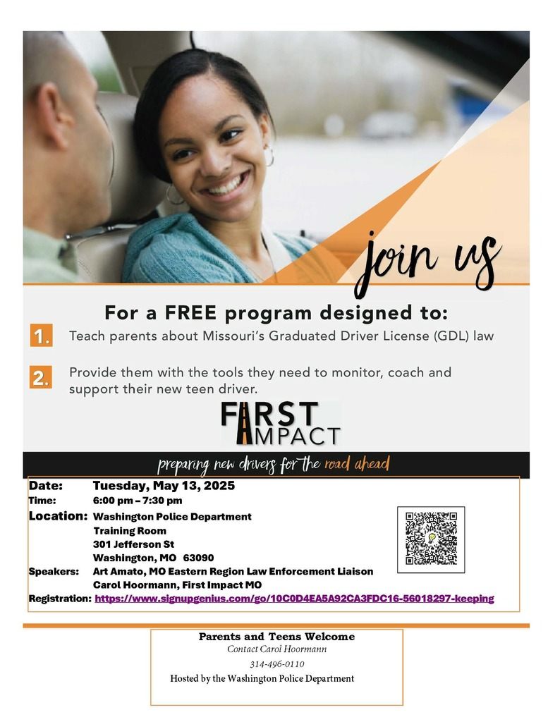 Washington - Parent-Teen Missouri Graduated Driver License (GDL ...
