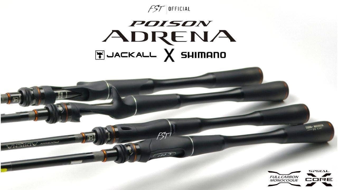 🦊 Spinning Model 🏆 Jackall X Shimano - Poison Ultima คันตัวท๊อป
