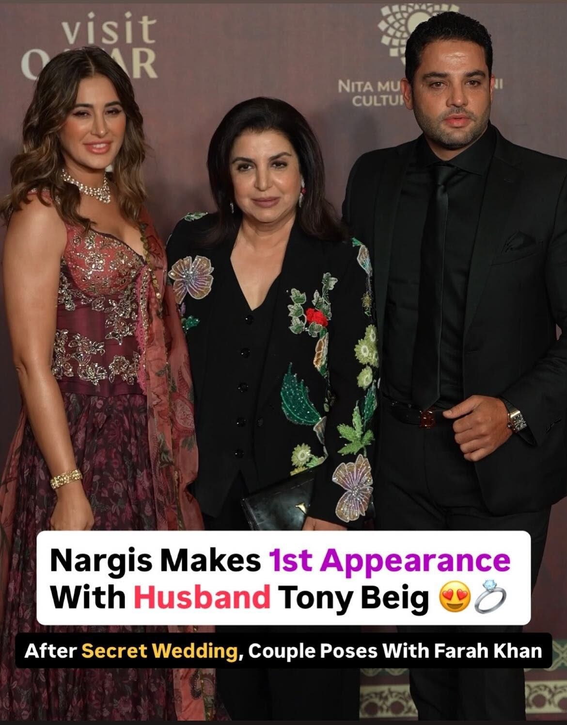 Bollywood - Nargis Fakhri reportedly tied the knot with her longtime ...