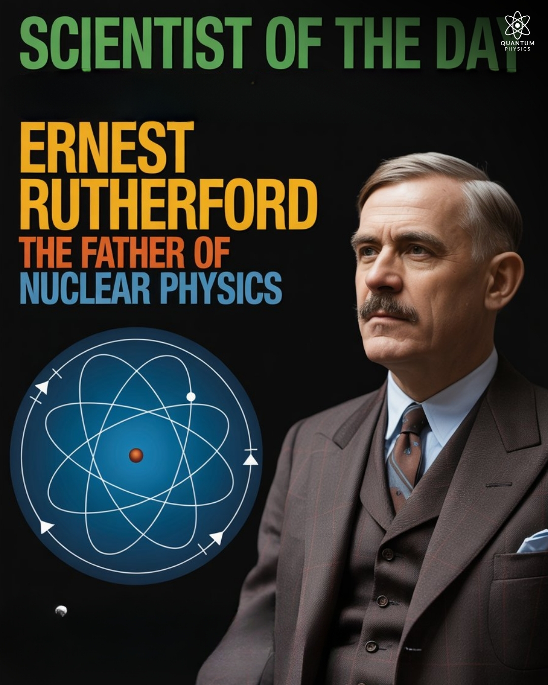 Quantum - Ernest Rutherford, born in New Zealand, is often called the ...