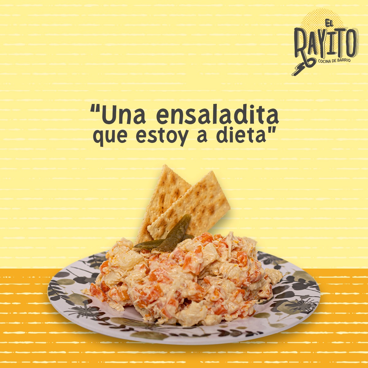 El Rayito - ⚡️La ensalada perfecta y deliciosa lo... | Facebook