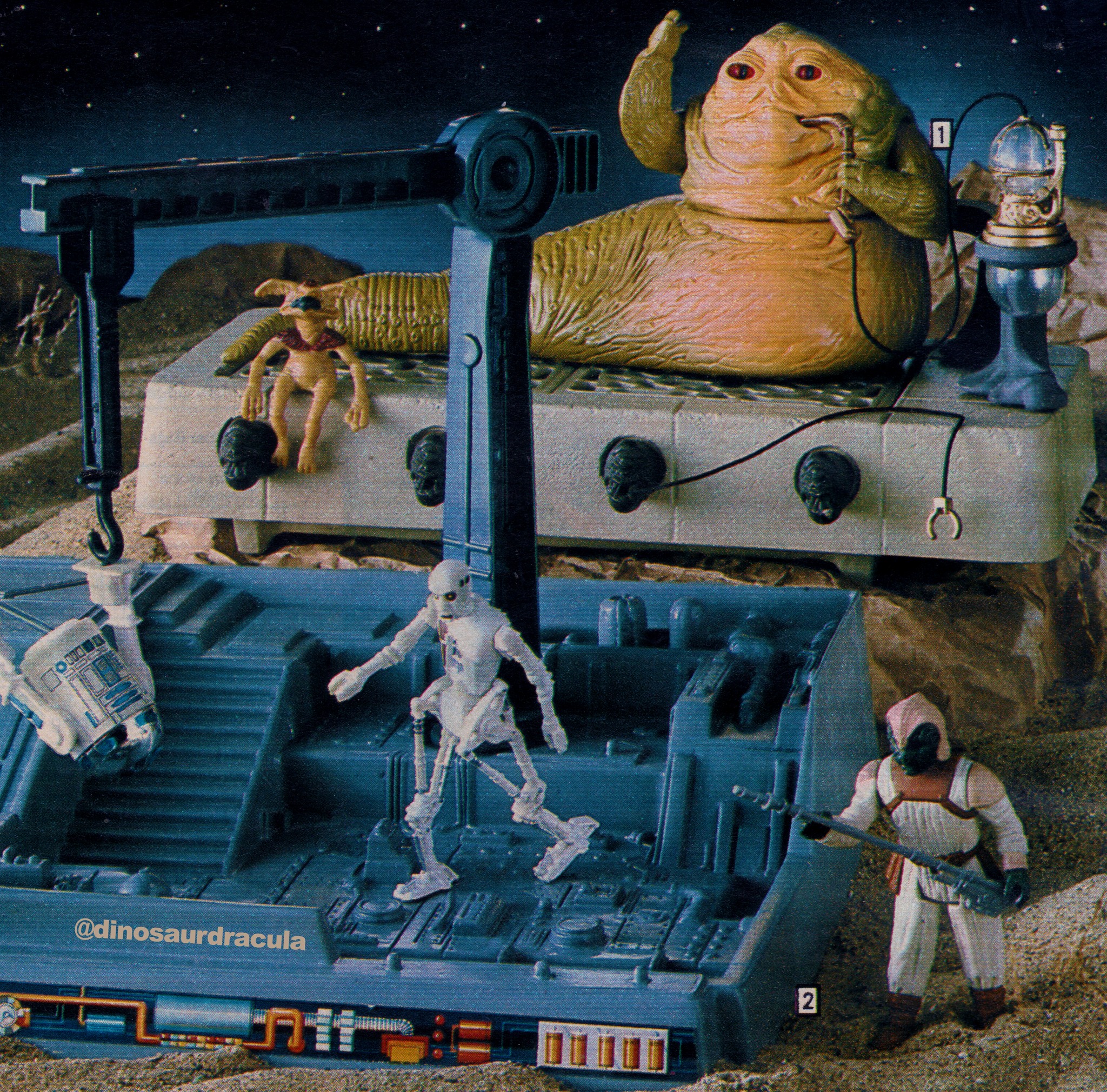 1983 Kenner Dealer Catalog - Star Wars - Jabba the Hutt Playset