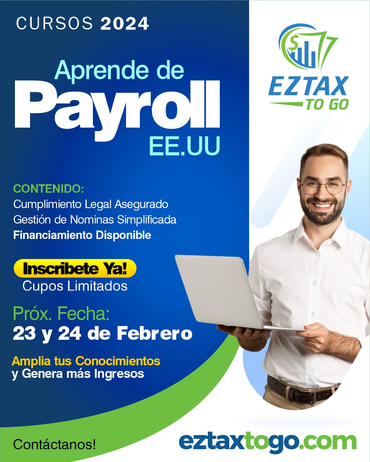 EZ Tax to Go - 📚📚 Aprende de Payroll CURSOS 2024. 📢...