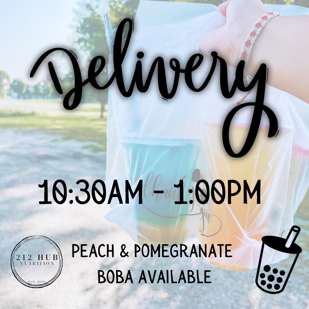 🎉 Thursday Delivery Alert! 🎉 Get ready... - 212 Hub Nutrition | Facebook