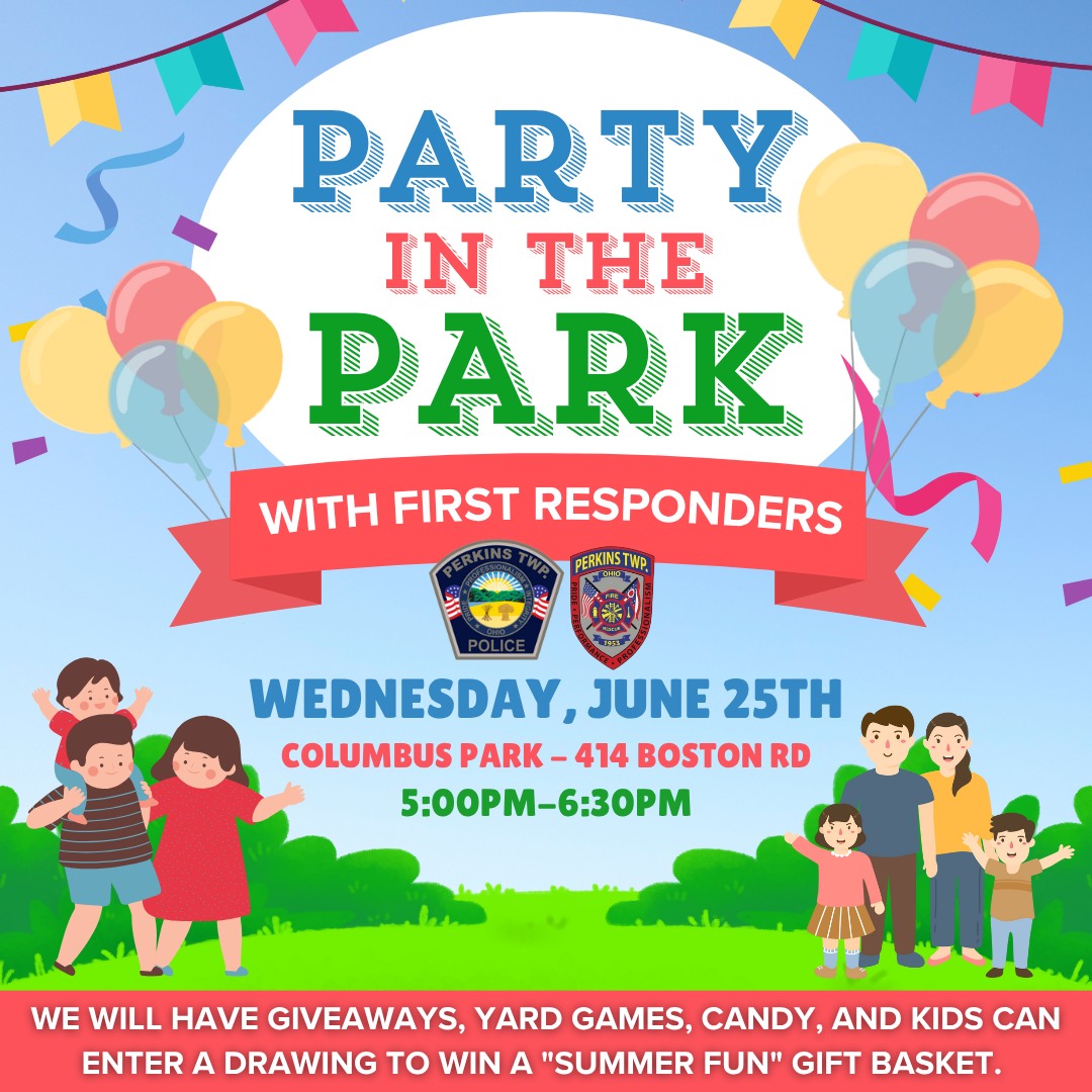 We hope to see you at... - Perkins Township Police Department | Facebook