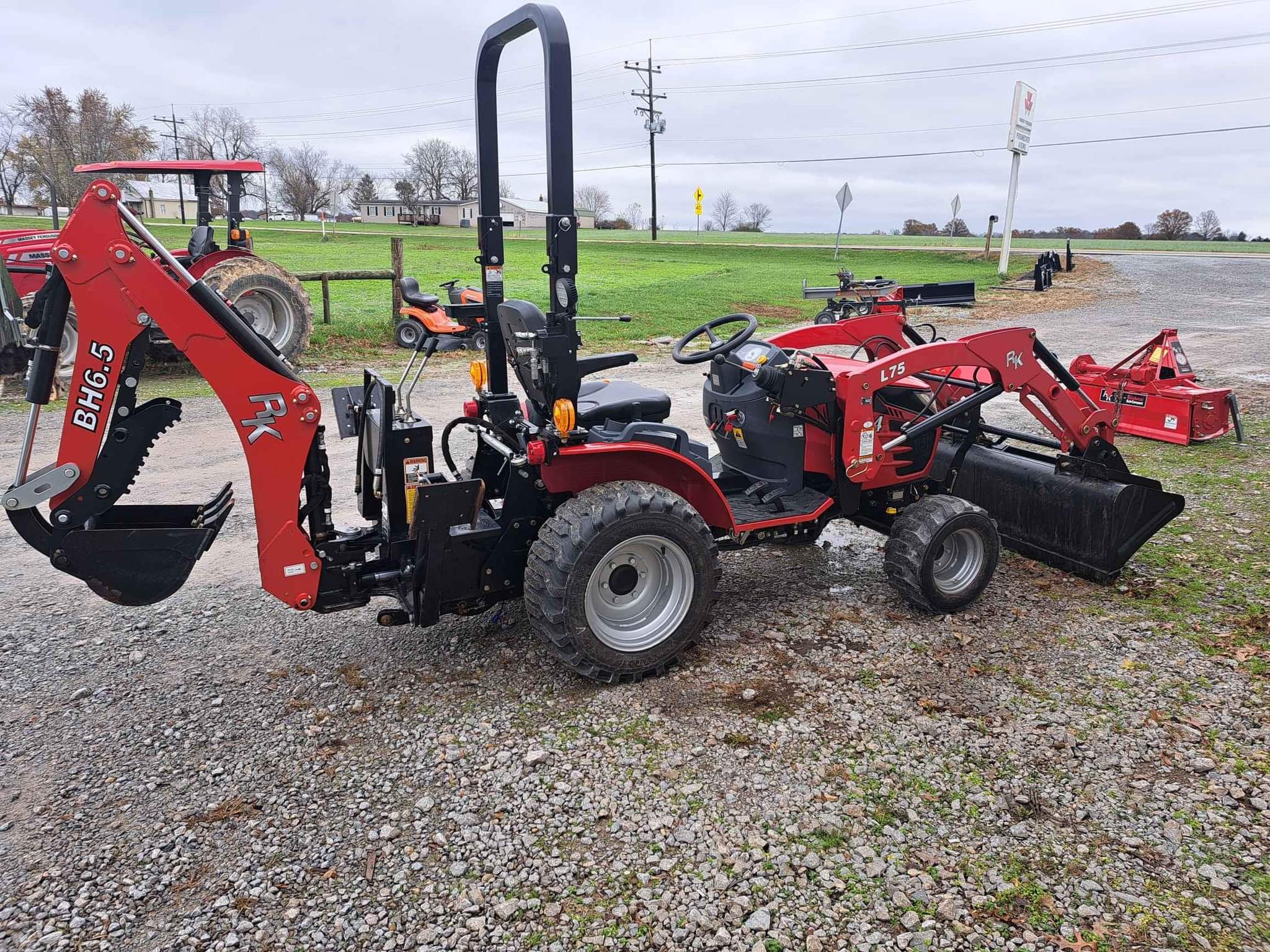RK 24 Backhoe Tractor - Toy Construction Vehicles - Russellville, Ohio ...