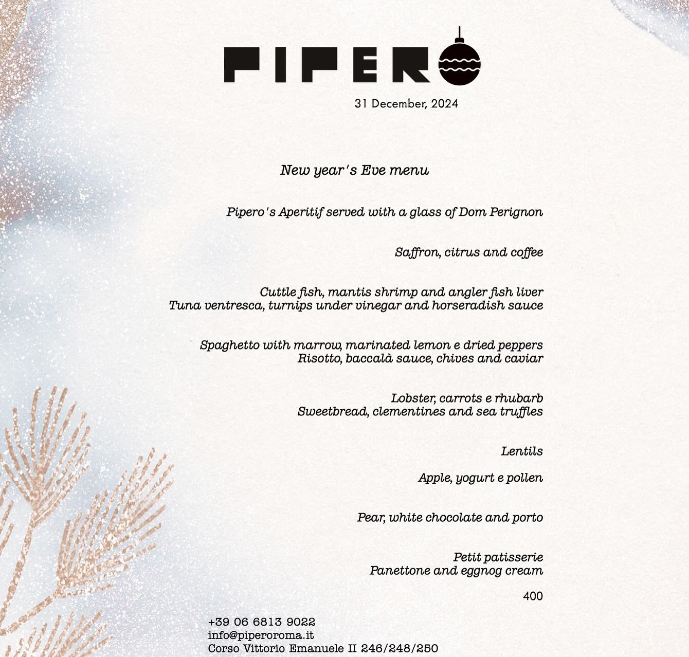 Pipero Roma | Rome