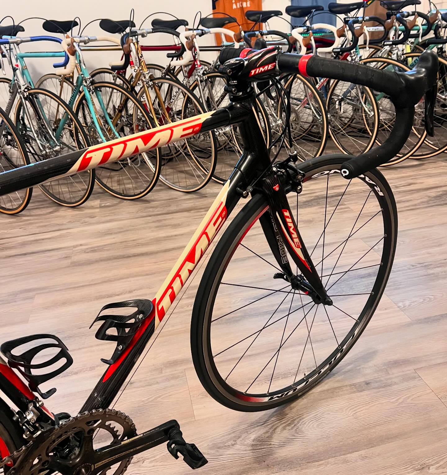 Time VXR ProTeam bike disguised as a Bianchi