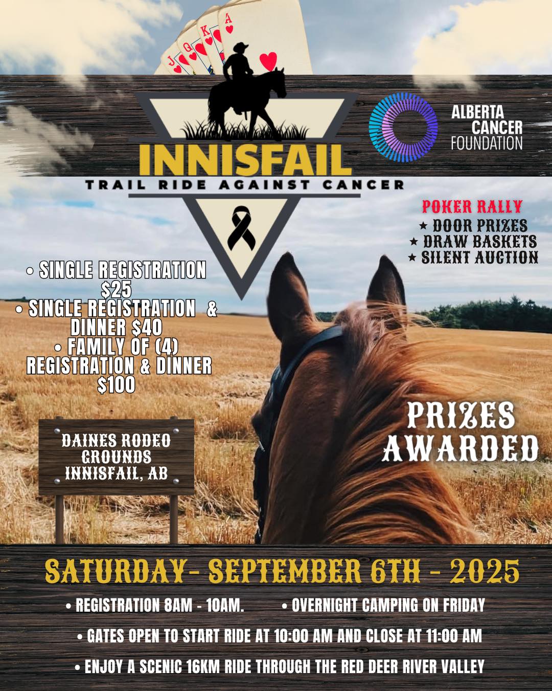 The wait is... - Innisfail Trail Ride Against Cancer | Facebook